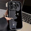 Cute Cartoon Cat Soft Phone Case For iPhone 15 Pro Max Cases iPhone 14 13 12 11 Pro Max XS Max XR X 7 8 Plus SE Shockproof Cover - Slobuy