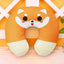 Cute Cartoon INS Style Travel Neck Pillow U-Shaped Panda Rainbow Cloud Fruit Inflatable Cushion For Kids Adults Family Friends - Slobuy