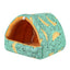 Cute Cartoon Rabbit Squirrel Mini Cage Guinea Pig Nest Small Animal Mice Rat Pet Sleeping Bed Hamster House Winter Warm Soft Mat - Slobuy