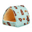 Cute Cartoon Rabbit Squirrel Mini Cage Guinea Pig Nest Small Animal Mice Rat Pet Sleeping Bed Hamster House Winter Warm Soft Mat - Slobuy