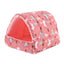 Cute Cartoon Rabbit Squirrel Mini Cage Guinea Pig Nest Small Animal Mice Rat Pet Sleeping Bed Hamster House Winter Warm Soft Mat - Slobuy