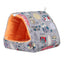 Cute Cartoon Rabbit Squirrel Mini Cage Guinea Pig Nest Small Animal Mice Rat Pet Sleeping Bed Hamster House Winter Warm Soft Mat - Slobuy