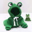 Cute Dog Hoodie Frog Shape Dog Coats Pet Halloween Cosplay Costume Pet Clothes Dogs Hooded Sweatshirt for Puppies Cat - Slobuy