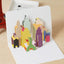 Cute Folding 3d Birthday Cake Cards Birthday Pop-Up Cards Handwriting Invitation Happy Birthday Party Accessories Party Gifts - Slobuy