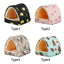 Cute Small Animal Sleeping Bed Hamster House Mini Pet Rabbit Squirrel Winter Warm Nest Comfortable Guinea Pig Nest - Slobuy