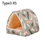 Cute Small Animal Sleeping Bed Hamster House Mini Pet Rabbit Squirrel Winter Warm Nest Comfortable Guinea Pig Nest - Slobuy