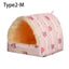 Cute Small Animal Sleeping Bed Hamster House Mini Pet Rabbit Squirrel Winter Warm Nest Comfortable Guinea Pig Nest - Slobuy
