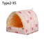 Cute Small Animal Sleeping Bed Hamster House Mini Pet Rabbit Squirrel Winter Warm Nest Comfortable Guinea Pig Nest - Slobuy