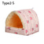 Cute Small Animal Sleeping Bed Hamster House Mini Pet Rabbit Squirrel Winter Warm Nest Comfortable Guinea Pig Nest - Slobuy