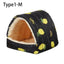 Cute Small Animal Sleeping Bed Hamster House Mini Pet Rabbit Squirrel Winter Warm Nest Comfortable Guinea Pig Nest - Slobuy