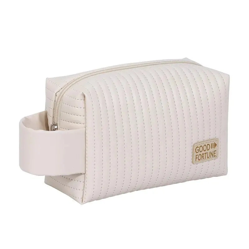 Cute Small Makeup Bag Portable Cosmetic Bag Travel Make Up Pouch Waterproof Toiletry Bags for Beauty Accessories Gift for Women - Slobuy