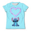 Cute Stitch printed girls T-shirt cartoon Disney children's short sleeved summer kids casual T shirts boy sports shirt quick dry - Slobuy