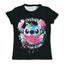 Cute Stitch printed girls T-shirt cartoon Disney children's short sleeved summer kids casual T shirts boy sports shirt quick dry - Slobuy
