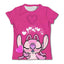 Cute Stitch printed girls T-shirt cartoon Disney children's short sleeved summer kids casual T shirts boy sports shirt quick dry - Slobuy