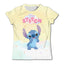 Cute Stitch printed girls T-shirt cartoon Disney children's short sleeved summer kids casual T shirts boy sports shirt quick dry - Slobuy
