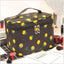 Cute Travel Portable Waterproof Large Capacity Makeup Storage Bag Geometric Pattern Polyester Material Unisex Urban Simple Style - Slobuy