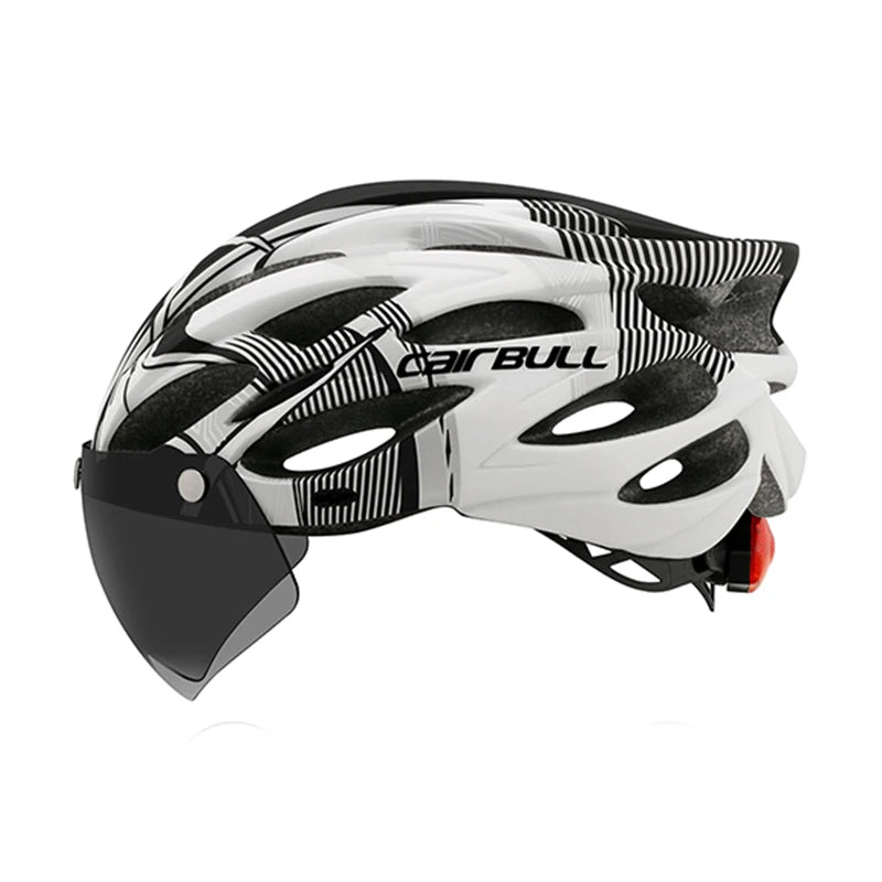 Cycling Helmet Light Road Mtb Mountain Bike Bicycle Led Helmet 54-62cm for Men Women Visored Bicycle Helmet Casco Accesorios - Slobuy