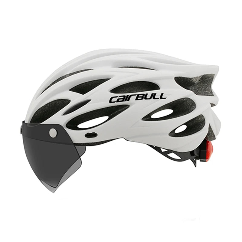 Cycling Helmet Light Road Mtb Mountain Bike Bicycle Led Helmet 54-62cm for Men Women Visored Bicycle Helmet Casco Accesorios - Slobuy