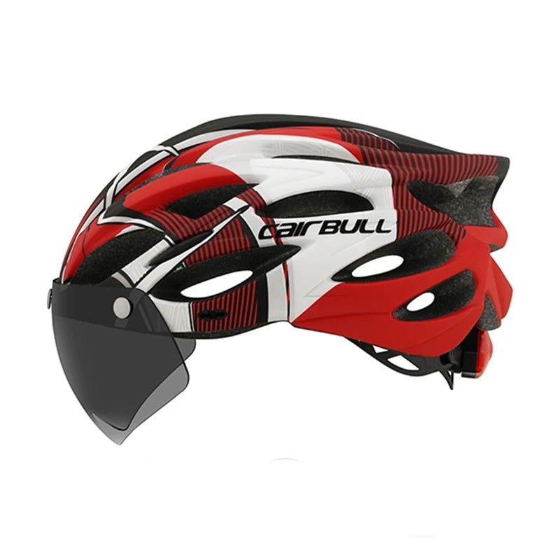 Cycling Helmet Light Road Mtb Mountain Bike Bicycle Led Helmet 54-62cm for Men Women Visored Bicycle Helmet Casco Accesorios - Slobuy