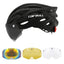 Cycling Helmet Light Road Mtb Mountain Bike Bicycle Led Helmet 54-62cm for Men Women Visored Bicycle Helmet Casco Accesorios - Slobuy