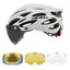 Cycling Helmet Light Road Mtb Mountain Bike Bicycle Led Helmet 54-62cm for Men Women Visored Bicycle Helmet Casco Accesorios - Slobuy