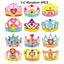 DIY Crafts Toy Crown Creative Paper Sequins Flowers Stars Patterns Toys for Kids Children Kindergarten Art Party Decorations - Slobuy