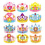 DIY Crafts Toy Crown Creative Paper Sequins Flowers Stars Patterns Toys for Kids Children Kindergarten Art Party Decorations - Slobuy