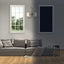 DIY Portable Travel Blackout Curtain Temporary For Living Room Home Window Non-perforated Black Cloth - Slobuy