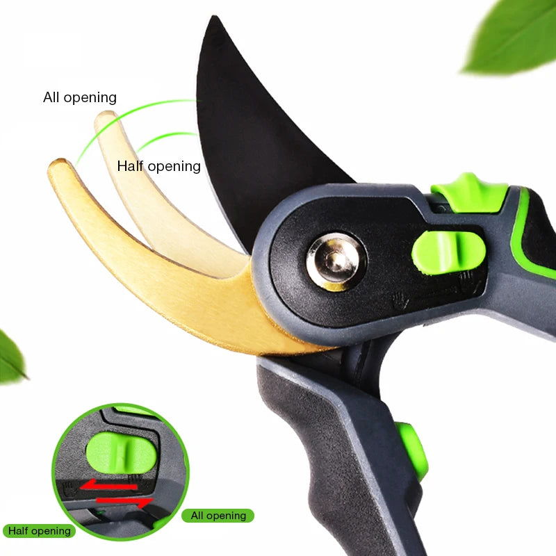 DTBD Plant Trim Horticulture Pruner Cut Secateur Shrub Garden Scissor Tool Branch Shear Orchard Pruning Shears Folding Saw Set - Slobuy