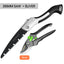 DTBD Plant Trim Horticulture Pruner Cut Secateur Shrub Garden Scissor Tool Branch Shear Orchard Pruning Shears Folding Saw Set - Slobuy