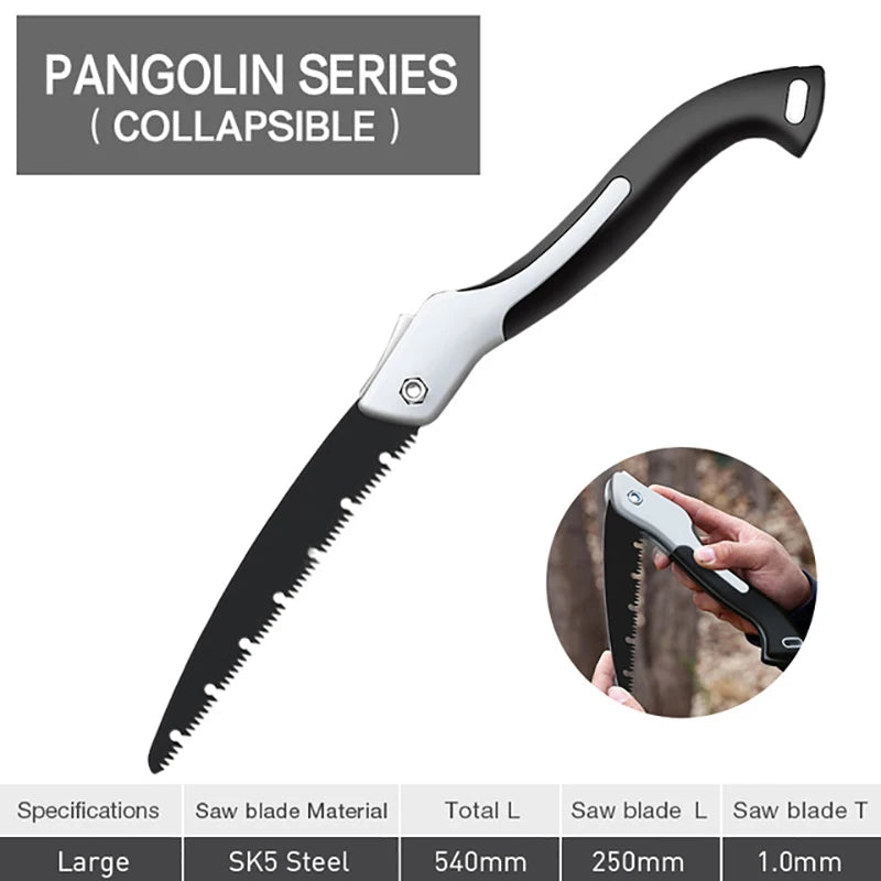 DTBD Plant Trim Horticulture Pruner Cut Secateur Shrub Garden Scissor Tool Branch Shear Orchard Pruning Shears Folding Saw Set - Slobuy