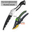 DTBD Plant Trim Horticulture Pruner Cut Secateur Shrub Garden Scissor Tool Branch Shear Orchard Pruning Shears Folding Saw Set - Slobuy