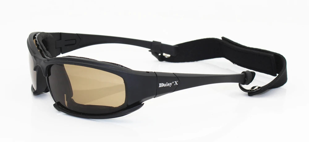 Daisy X7 glasses Men Military polarized Sunglasses Bullet-proof airsoft shooting Gafas smoke lens Motorcycle Cycling Goggles - Slobuy