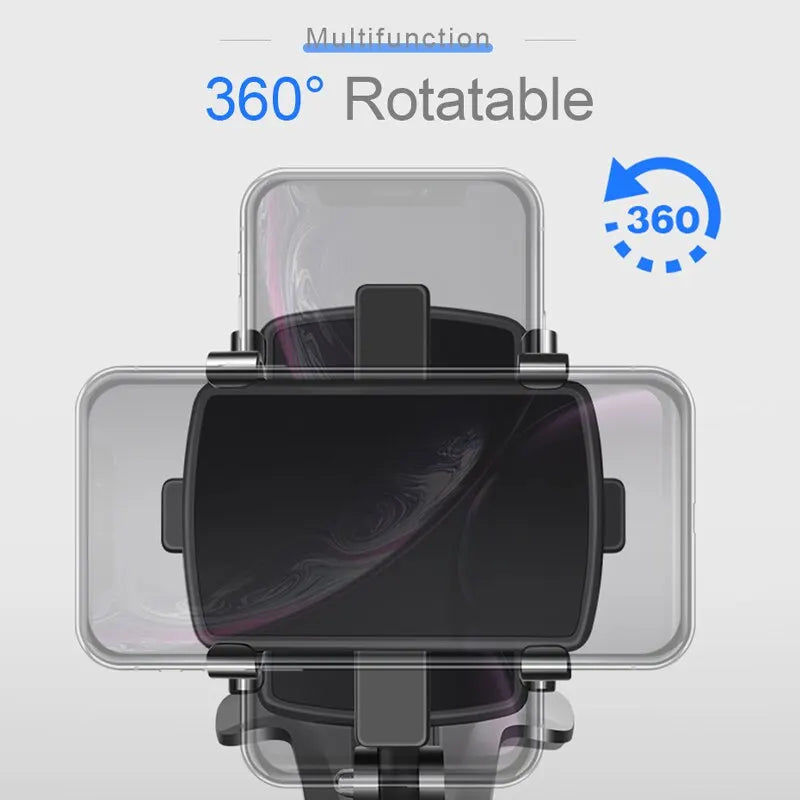Dashboard Car Phone Holder 360 Degree Rotation Phone Mount with Rubber Gripper Universal Car Smartphone Bracket for Navigation - Slobuy