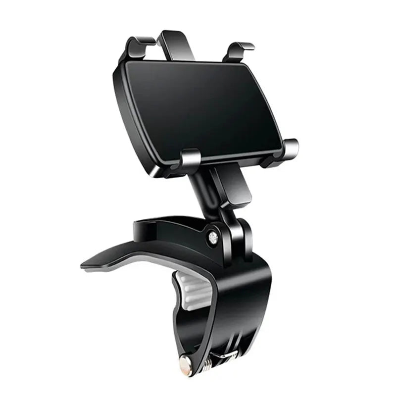 Dashboard Car Phone Holder 360 Degree Rotation Phone Mount with Rubber Gripper Universal Car Smartphone Bracket for Navigation - Slobuy