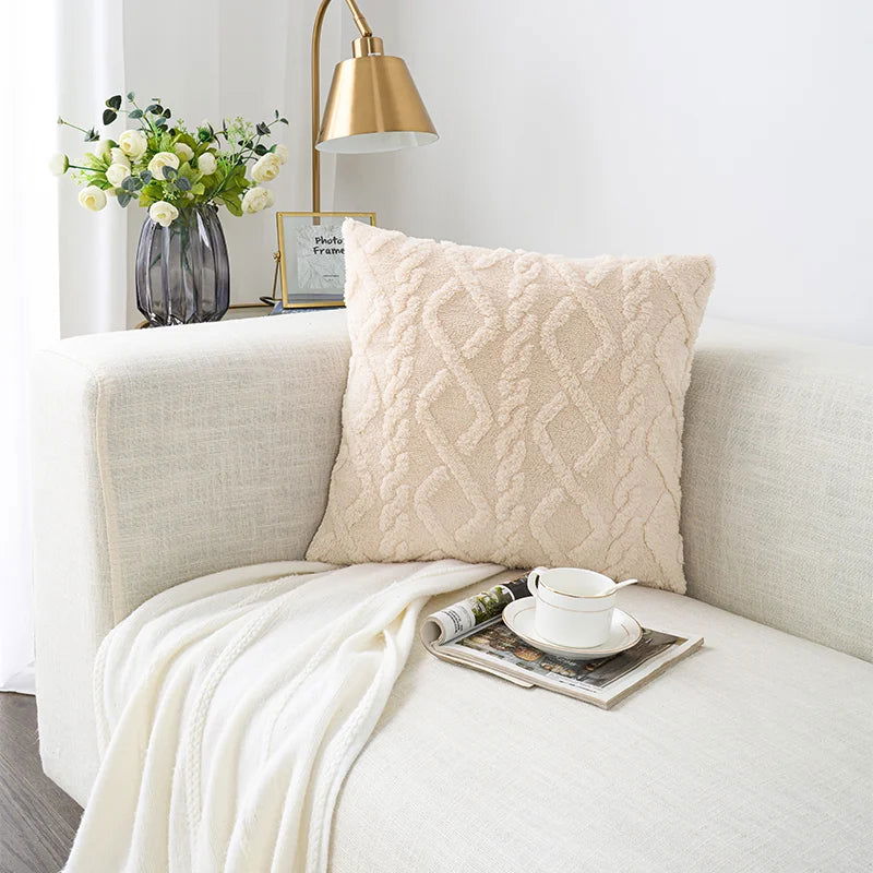 Decorative Pillows For Sofa 45x45CM Dakimakura Decoration Home Pillow Cover For Living Room Fluffy Couch Cushion Cover - Slobuy