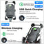 Deelife Motorbike Motorcycle Phone Holder Wireless Charging for Moto X-Grip Telephone Support Cell Mobile Stand Smartphone Mount - Slobuy