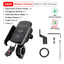 Deelife Motorcycle Phone Holder for Moto Motorbike Mirror Mobile Stand Support USB Charger Wireless Charging Cellphone Mount - Slobuy