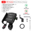 Deelife Motorcycle Phone Holder for Moto Motorbike Mirror Mobile Stand Support USB Charger Wireless Charging Cellphone Mount - Slobuy