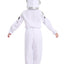 Deluxe Boys Girls White Space Astronaut Costume Suitable For Book Week Halloween Carnival Out Space Themed Party Kids Costumes - Slobuy