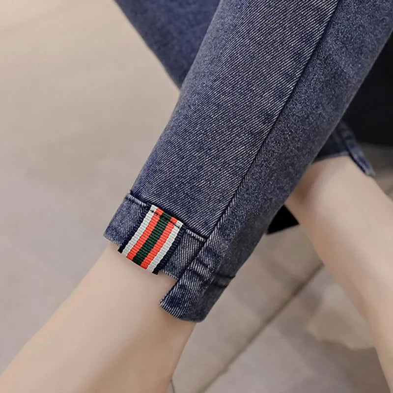 Denim Jeans Maternity Pants For Pregnant Women Clothes Nursing Pregnancy Leggings Trousers Gravidas Jeans Maternity Clothing - Slobuy