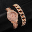 Diamond Women Watches Gold Watch Ladies Wrist Watches Luxury Brand Rhinestone Womens Bracelet Watches Female Relogio Feminino - Slobuy