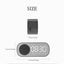 Digital Alarm Clock Wireless Bluetooth Speaker Support TF FM Radio Sound Box Bass Subwoofer Boombox Desktop Music Player - Slobuy