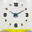 Digital Clock Wall Clock Living Room Large Garden Acrylic Mirror Sticker Decoration Decoration for Bedroom Decororation Clocks - Slobuy