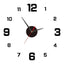 Digital Clock Wall Clock Living Room Large Garden Acrylic Mirror Sticker Decoration Decoration for Bedroom Decororation Clocks - Slobuy