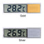 Digital Electronic Aquarium Thermometer, Plastic, Metal, 3D, Fish Tank Temp Meter, Gold, Silver, New Arrival - Slobuy
