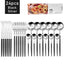 Dinnerware Silverware Set 4-24pcs Kitchen Flatware Tableware Cutlery Set for Home Restaurant Steak Knife Fork Spoon Tea Spoon - Slobuy
