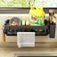 Dishrag Rack Kitchen Shelf Hole-free Shelf Shelf Wall-mounted Seasoning Shelf Home Drain Basket Sink Artifact - Slobuy