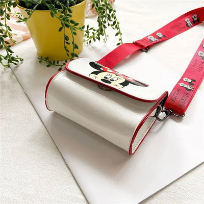 Disney 2023 New Shoulder Bag Mickey Mouse Cute Mini Crossbody Bag Children's Wallet Minnie Mickey Mouse Cartoon Girls Side Bag - Slobuy