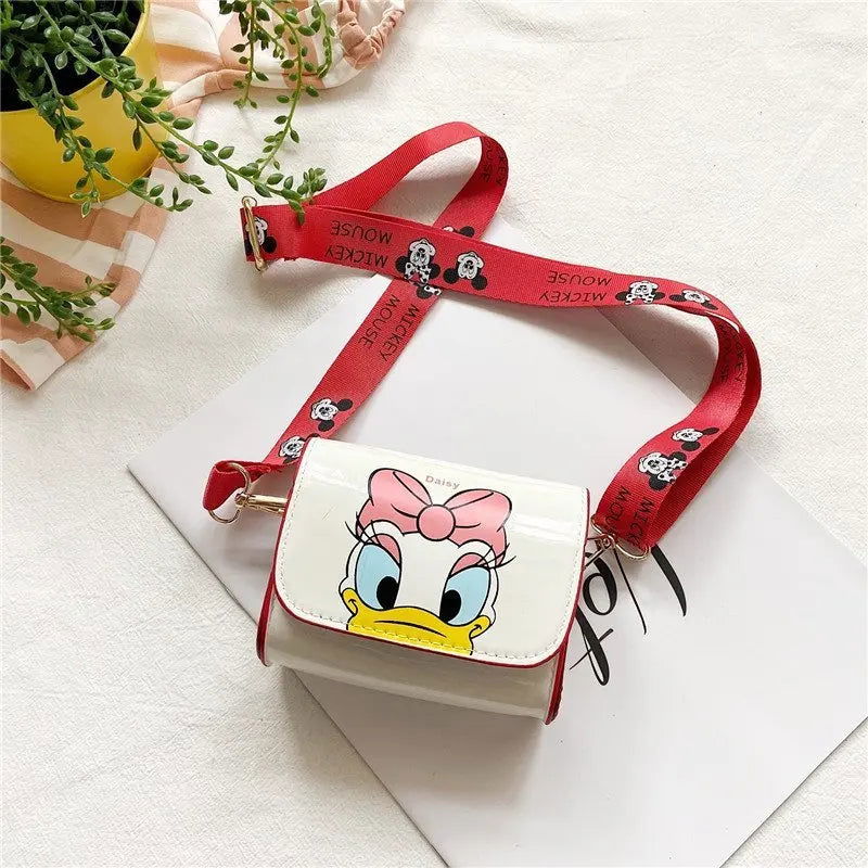 Disney 2023 New Shoulder Bag Mickey Mouse Cute Mini Crossbody Bag Children's Wallet Minnie Mickey Mouse Cartoon Girls Side Bag - Slobuy